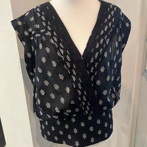 Anthropologie Embroidered Blouse #0072